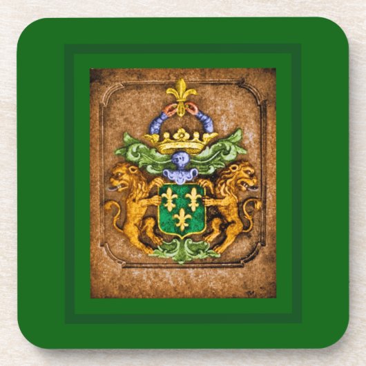 Wapenjassen van Westerfield Bier Onderzetter (Voorkant)