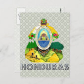 Wapenkat van Honduras Briefkaart (Voorkant / Achterkant)