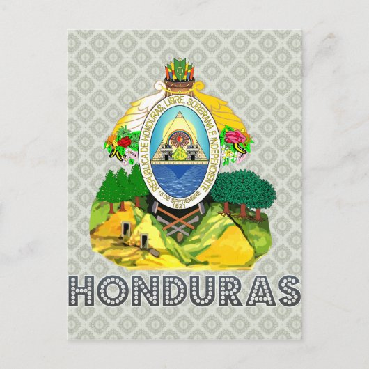 Wapenkat van Honduras Briefkaart (Voorkant)