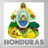 Wapenkat van Honduras Poster (Voorkant)