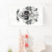 Wapenkleding van de familie Powell Spandoek (Insitu)