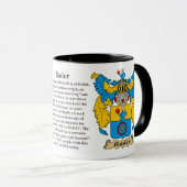 Wapenkleding voor de lezer mok (Voorkant rechts)