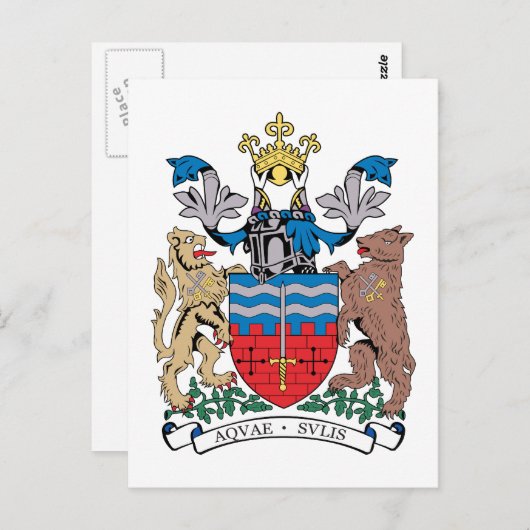 Wapenkleed Briefkaart (Voorkant / Achterkant)