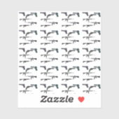 Wapenkoeling Sticker (Vel)