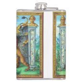 Wapenkolf Heupfles (Achterkant)