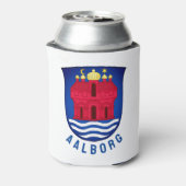 Wapenmantel Aalborg - DENEMARKEN Blikjeskoeler (Blikje Achterkant)