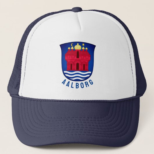 Wapenmantel Aalborg - DENEMARKEN Trucker Pet (Voorkant)