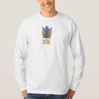 Wapenmantel met Sigma R onder hoes T-shirt