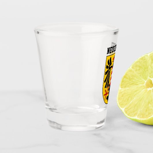 Wapenmantel Neuchâtel, Zwitserland Shot Glas (Links)