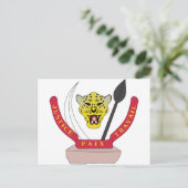 Wapenmantel van de Democratische Republiek Congo Briefkaart (Staand voorkant)