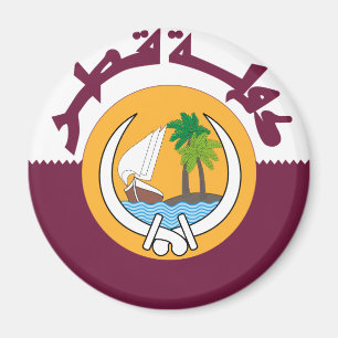 wapenmantel van qatar magneet