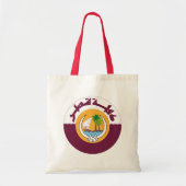 wapenmantel van qatar tote bag (Voorkant)