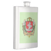 Wapenmantel van Vilnius, Litouwen Flask Flacon (Rechts)