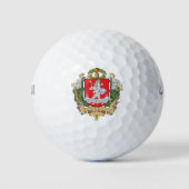 Wapenmantel van Vilnius, Litouwse Golfballs Golfballen (Voorkant)