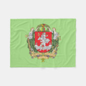 Wapenmantel van Vilnius, Litouwse vliegenbank Fleece Deken (Voorkant (Horizontaal))