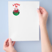 Wapenmantel Wales Flyer (Hand)