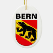 Wapenmantel, ZWITSERLAND Keramisch Ornament (Achterkant)