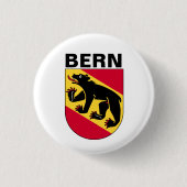 Wapenmantel, ZWITSERLAND Ronde Button 3,2 Cm (Voorkant)