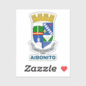 Wapenmunt - Aibonito, Puerto Rico Sticker (Vel)