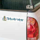 Wapenmunt - Bahama's Bumpersticker (Op Truck)