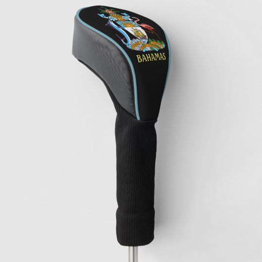 Wapenmunt - Bahama's Golfheadcover (Schuin)