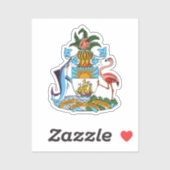 Wapenmunt - Bahama's Sticker (Vel)