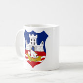 Wapenmunt Belgrado Koffiemok (Voorkant links)