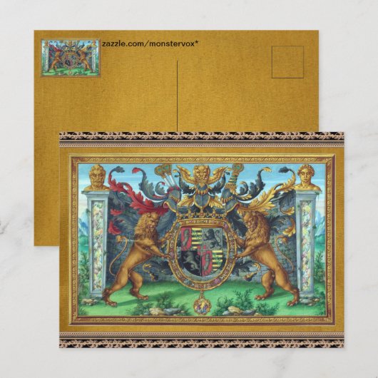 Wapenmunt Briefkaart (Voorkant / Achterkant)