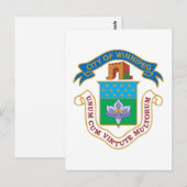 Wapenmunt Briefkaart (Voorkant / Achterkant)