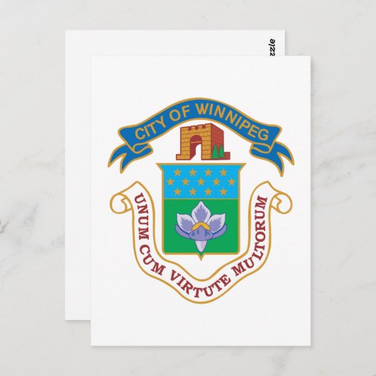 Wapenmunt Briefkaart (Voorkant / Achterkant)