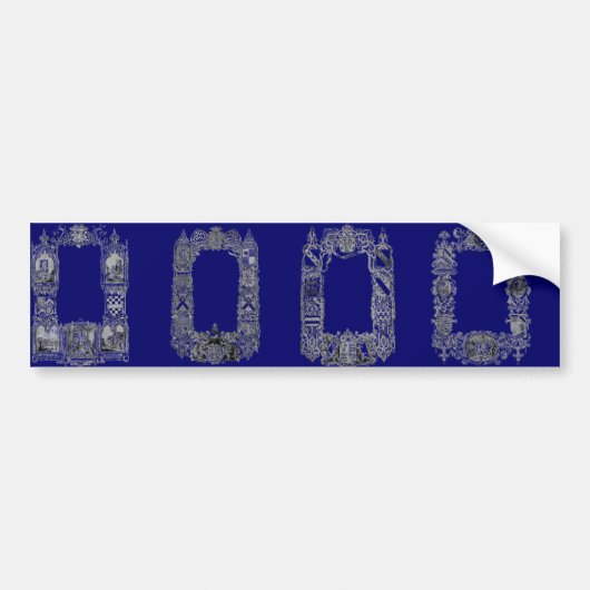 Wapenmunt Bumpersticker (Voorkant)