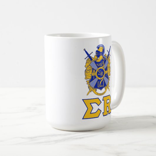 Wapenmunt en Mok Sigma R (Voorkant rechts)