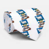 Wapenmunt Falklandeilanden Stropdas (Opgerold)