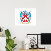 Wapenmunt - familiekust poster (Thuiskantoor)