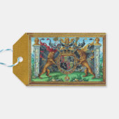 Wapenmunt Label Gift Cadeaulabel (Achterkant Horizontaal)