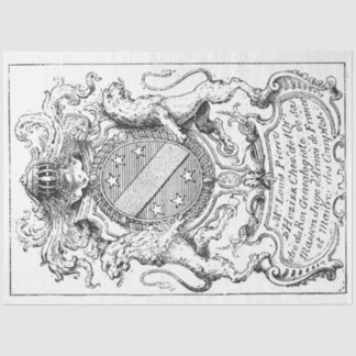 Wapenmunt, leeuwen tissuepapier