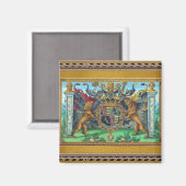 Wapenmunt Magneet (Voorkant / Achterkant)