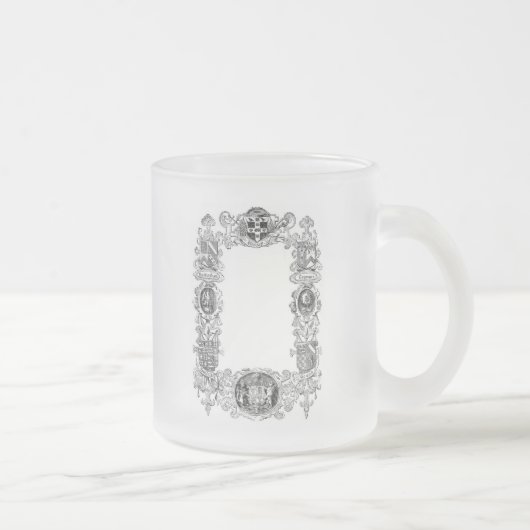 Wapenmunt Matglas Koffiemok (Rechts)