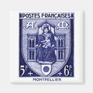 Wapenmunt, Montpellier Frankrijk Magneet