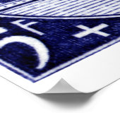 Wapenmunt, Montpellier Frankrijk Poster (Hoek)