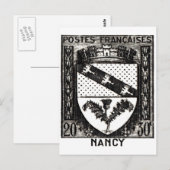 Wapenmunt, Nancy Frankrijk Briefkaart (Voorkant / Achterkant)