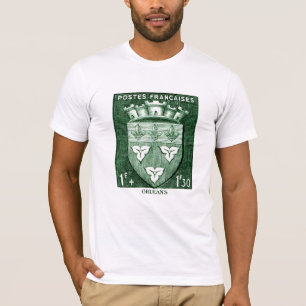 Wapenmunt, Orleans Frankrijk T-shirt