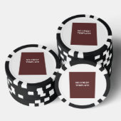 Wapenmunt Poker Chips (Opstapeling)