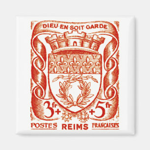 Wapenmunt, Reims Frankrijk Magneet