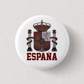 Wapenmunt Ronde Button 3,2 Cm (Voorkant)