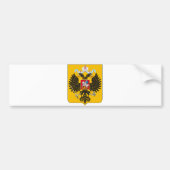 Wapenmunt Russisch Rijk Officieel Russisch Logo Bumpersticker (Voorkant)