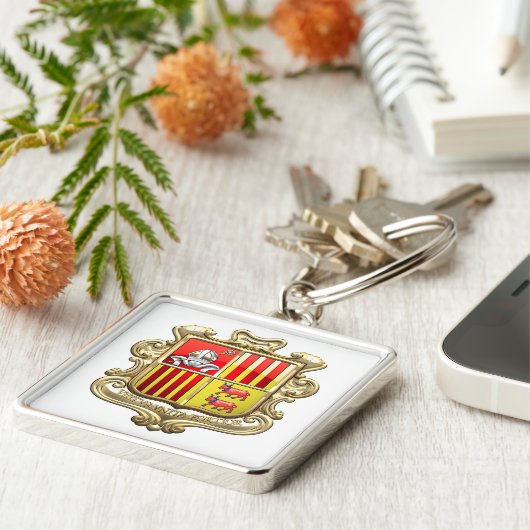 Wapenmunt Sleutelhanger (Zijkant)