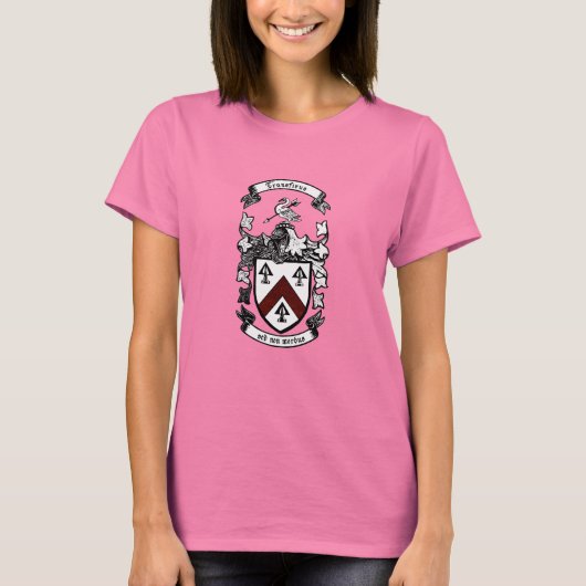 Wapenmunt - Transfixus non morbus (roodbaars) T-shirt (Voorkant)