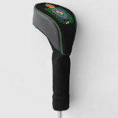 Wapenmunt - Tweede Rijk van Brazilië Golfheadcover (Schuin)