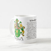 Wapenmunt uit de Mok van de familie Schneider (Voorkant links)